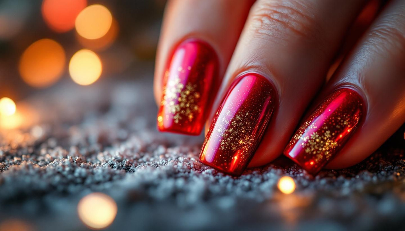 Comment créer une manucure de Noël étincelante et durable ?